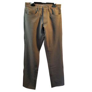 Footjoy Mens Athletic Fit Golf Pants Size 34/34 Polyester/Spandex Gray